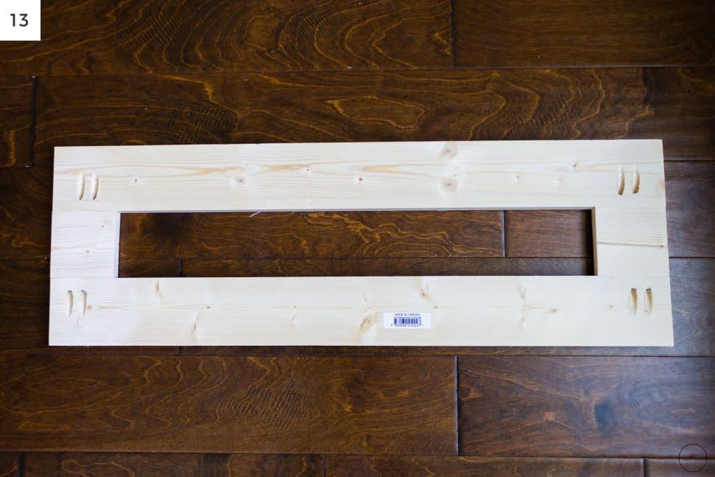 a platform made from 1x3s that will raise up the IKEA Billy bookcases