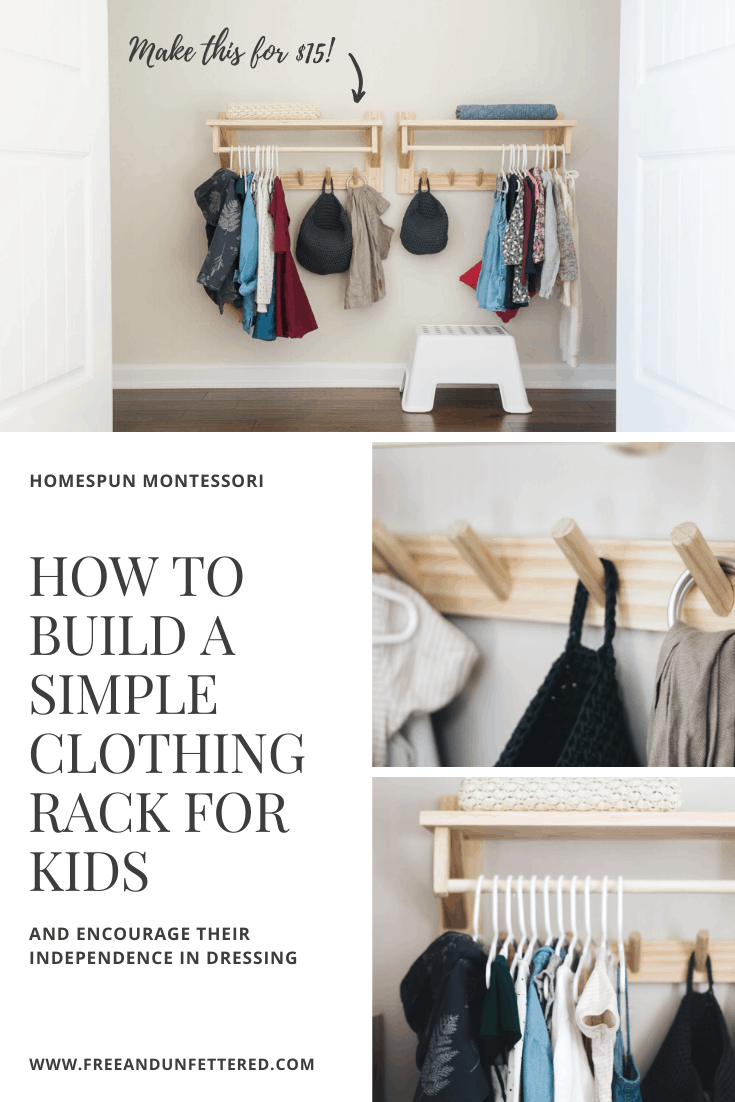 How to make a clothing rack look good