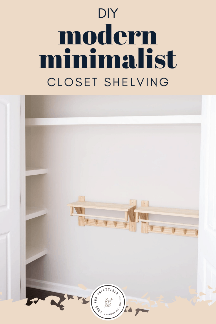 DIY Custom Closet Shelving Tutorial