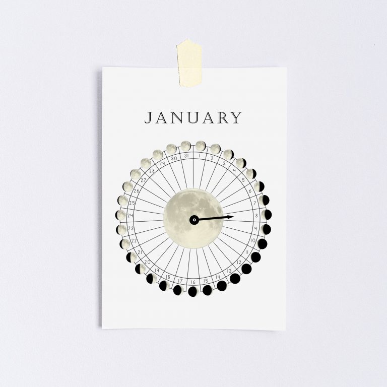The 2021 Lunar Phase Calendar Pack