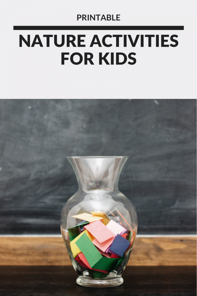 A Year’s Worth of Nature Activities for Kids