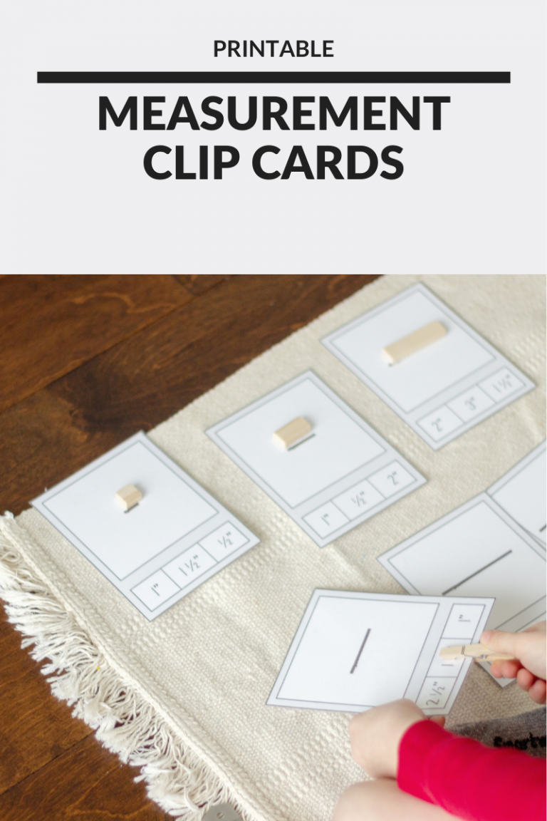 Measurement Clip Cards