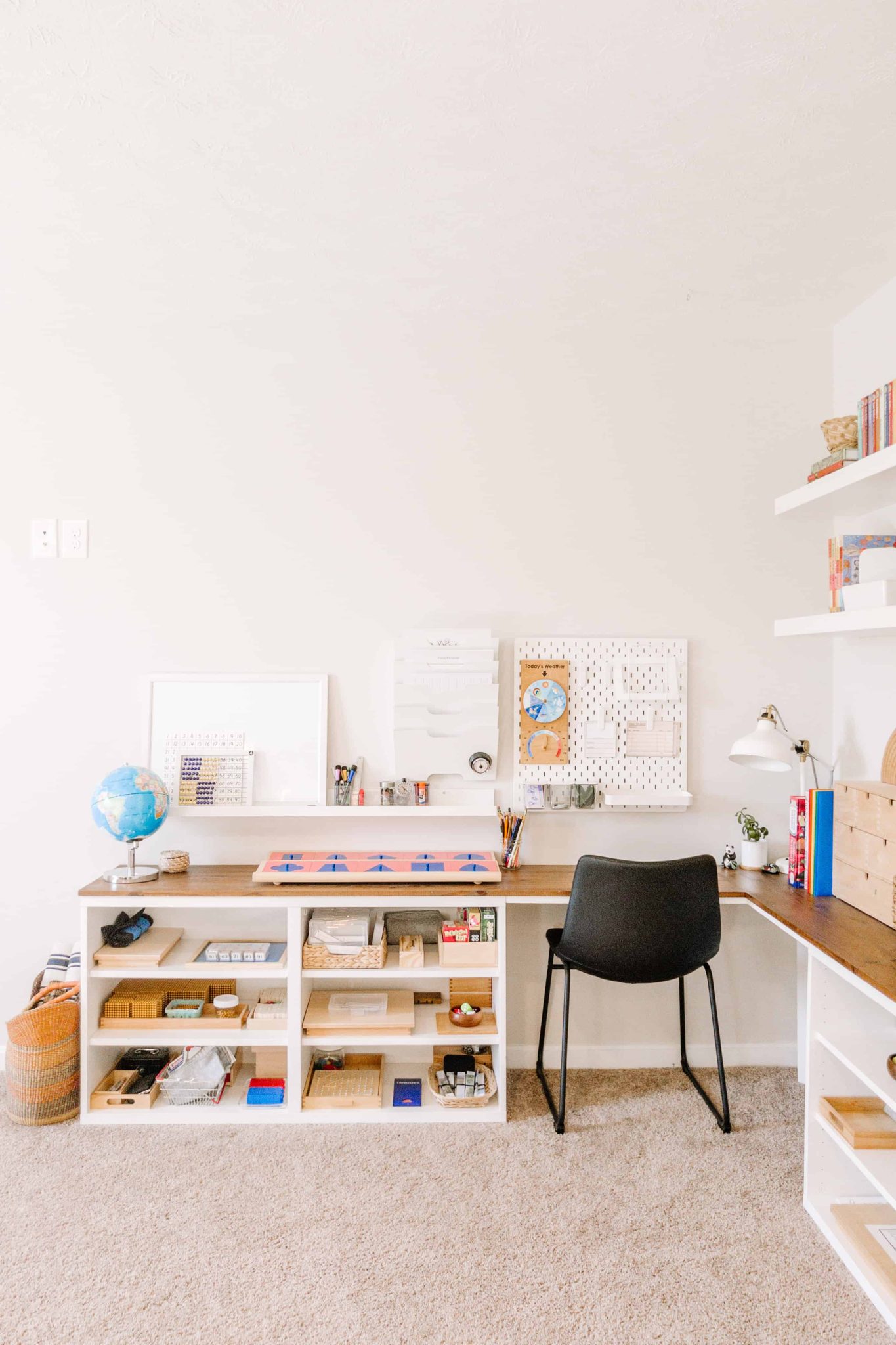 Our New Homeschool Room and Other Learning Spaces - Free and Unfettered
