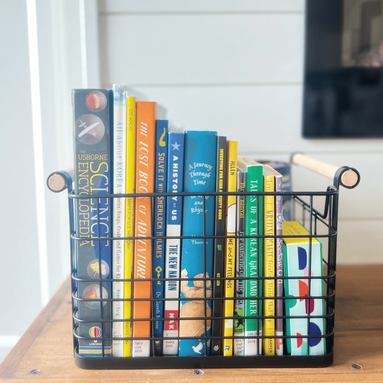Here's a peek at some of the books and resources we'll be using in our morning basket this coming school year.